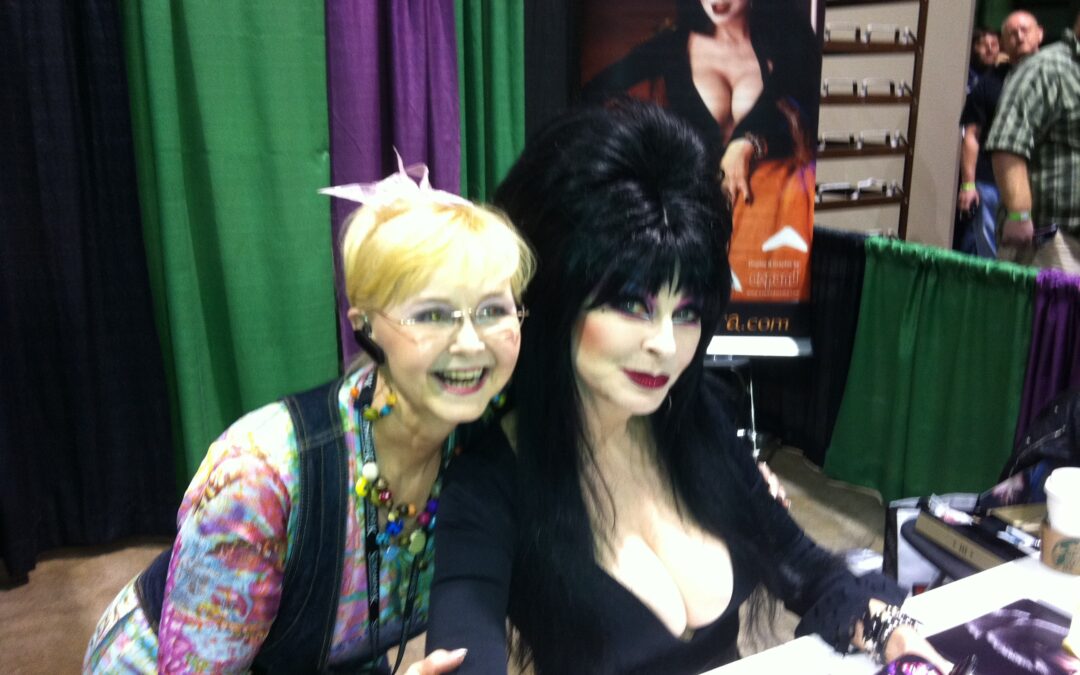 Meeting Elvira at the ScareFest Horror & Paranormal Convention